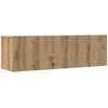 TV staliukas 5 dalių sieninis televizoriaus spintelės komplektas Artisan Oak