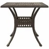 Sodo stalo komplektas 5 pcs Bronzinė Liejamasis aliuminis