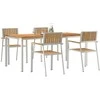 Lauko valgomojo komplektas 5 pcs