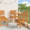 Lauko baldų komplektas Sodo Bistro Rinkinys 5 pcs Ruda Kietos akacijos mediena