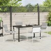 Sodo valgomojo komplektas 5 pcs Balta 140 x 70 x 73 cm