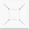 Sodo stalo komplektas 5 pcs Balta Liejamasis aliuminis