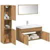 5 dalių vonios baldų komplektas Artisan Oak Engineered Wood