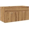 5 dalių vonios baldų komplektas Artisan Oak Engineered Wood
