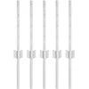 Tvorelės stulpas 5 pcs Sidabro 40 cm Plienas