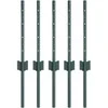 Tvorelės stulpas 5 pcs Žalia 80 cm Plienas