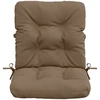 6 dalių aukštų atlošų kėdžių pagalvės VIANEN 6 pcs Taupe
