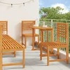 Lauko baldų komplektas Sodo Bistro Rinkinys 6 pcs Ruda Kietos akacijos mediena