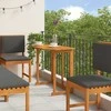 Lauko baldų komplektas Sodo Bistro Rinkinys 6 pcs Ruda Kietos akacijos mediena