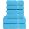 Rankšluostis Rankšluosčių rinkinys, 6vnt., turkio, 100% medvilnė, 360g/m²