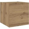 TV staliukas 6 dalių sieninis televizoriaus spintelės komplektas Artisan Oak
