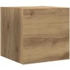 TV staliukas 7 dalių sieninis televizoriaus spintelės komplektas Artisan Oak
