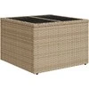 Sodo Sofų Rinkinys Smėlio 55 x 55 x 37 cm poliratanas