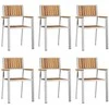 Lauko valgomojo komplektas 7 vnt. 200 x 90 x 75 cm