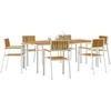 Lauko valgomojo komplektas 7 pcs