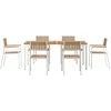 Lauko valgomojo komplektas 7 pcs