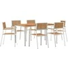 Lauko valgomojo komplektas 7 pcs