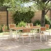 Lauko valgomojo komplektas 7 pcs