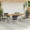 Lauko baldų komplektas Sodo valgomojo komplektas 7 pcs