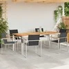 Lauko baldų komplektas Sodo valgomojo komplektas 7 pcs