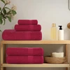 Rankšluostis Rankšluosčių rinkinys, 8vnt., raudoni, 100% medvilnė, 360g/m²