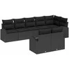 Sodo Sofų Rinkinys 8 pcs poliratanas