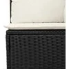Sodo Sofų Rinkinys 8 vnt. Juoda poliratanas