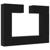 TV staliukas TV spintelių komplektas 6 pcs Juodas ąžuolas 100 x 30 x 30 cm