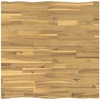 80 x 80 x 75 cm Kietos akacijos mediena Balta Kvadrato