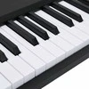 88 raktai fortepijoninė elektrinė klaviatūra su muzikiniu stovu