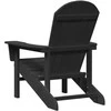 Adirondack kėdė Juoda 82 x 74 x 92 cm HDPE