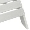 Adirondack kėdė Balta HDPE