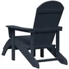 Sodo Kėdė 2 pcs Tamsiai mėlyna 83 x 74 x 92 cm Polietilenas