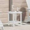 Šoninis stalas Balta 38 x 38 x 46 cm Polietilenas