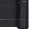 Agroplėvelė nuo piktžolių ir šaknų, juoda, 2x100m, PP