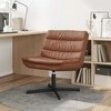 Sukamasis krėslas Ruda 63 x 75 x 76 cm Antikinis PU