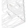 Akrilinė LED dekoracija kūgiai, šaltos baltos, 30/45/60cm