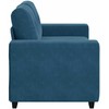 Dvivietė sofa Mėlyna 160 cm Aksomas