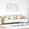 Sofa Kreminė 250 x 77 x 76 cm Aksomas