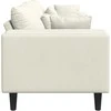 Sofa Kreminė 250 x 77 x 76 cm Aksomas