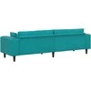 Sofa Turkio 250 x 77 x 76 cm Aksomas