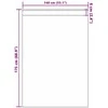 Aksominio tipo užuolaidos 2 vnt. Pilka 175 x 140 cm Aksomas