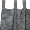 Aksominio tipo užuolaidos 2 pcs Pilka 175 x 140 cm Aksomas