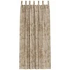 Aksominio tipo užuolaidos 2 pcs šampano 260 x 140 cm Aksomas