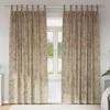 Aksominio tipo užuolaidos 2 pcs šampano 260 x 140 cm Aksomas