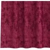 Aksominio tipo užuolaidos 2 pcs Vyno raudonumo 175 x 140 cm