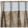 Aksominio tipo užuolaidos 2 pcs šampano 225 x 140 cm Aksomas