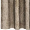 Aksominio tipo užuolaidos 2 pcs šampano 225 x 140 cm Aksomas