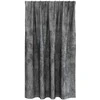 Aksominio tipo užuolaidos 2 pcs Pilka 140 x 140 cm Aksomas