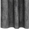 Aksominio tipo užuolaidos 2 pcs Pilka 140 x 140 cm Aksomas
